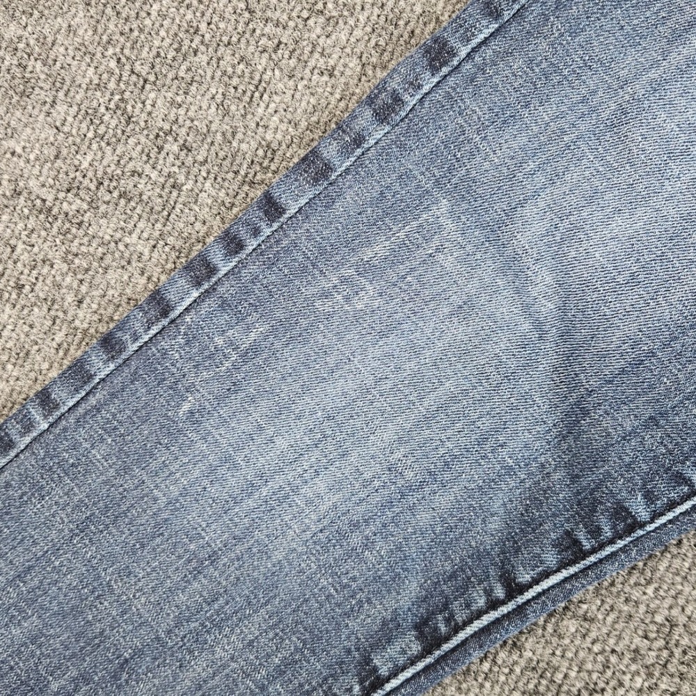 American Eagle Skinny Kick Jeans Women's 8 LONG Dark Wash Low Rise Stretch Denim - Picture 7 of 11